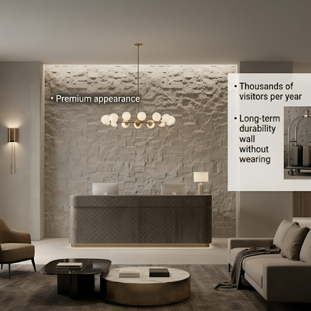 Reception area