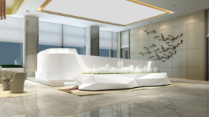 Krion reception image