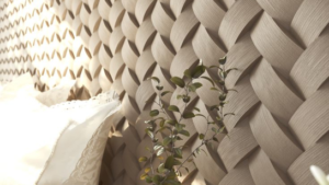 Fitwall used in guest room