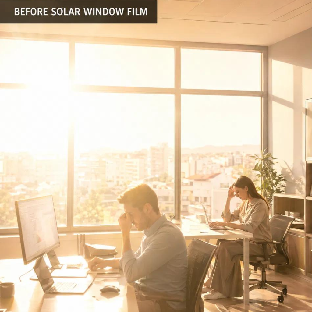 Suncontrol Window FIlm in commercial area